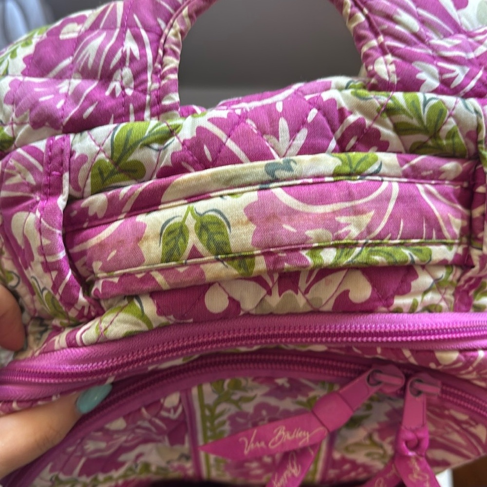 Vera Bradley Julep Tulip Quilted Laptop Backpack - Picture 3 of 11